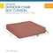 Classic Accessories Weekend 21" x 21" x 3" Dining Seat Cushion, Cedarwood CCWCH21213 - alternate 7